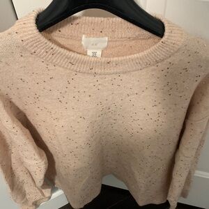 H&M Women's Beige Knit Sweater